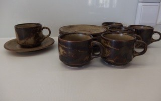 Upeat vintage kahvikupit tai mokkakupit, Sahara , Langenhaus