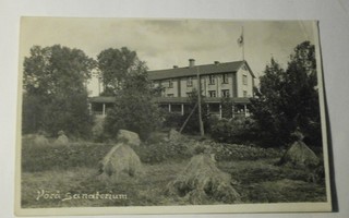 Vöyrin parantola / Vörå Sanatorium, vanha mv pk, p. 1924