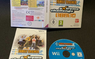 Family Trainer Extreme Challenge Wii - CiB