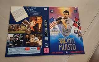 Sodan muisto 4 VHS kansipaperi / kansilehti