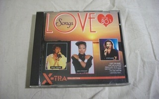 CD kokoelma Love Songs of The 80's