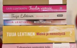 Tuija Lehtinen ja Tess Gerritsen kirjapaketti