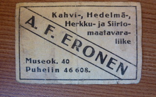 A. F. ERONEN