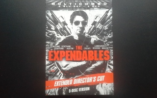 Blu-ray: The Expendables MultiCombo Pack 2xBD + 3xDVD. UUSI