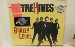 THE HIVES - BARELY LEGAL US 2001 1. PAINOS UUSI SS LP