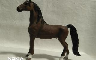 SCHLEICH AMERIKKALAINEN RATSUHEVONEN RUUNA UUDENVEROINEN!!!