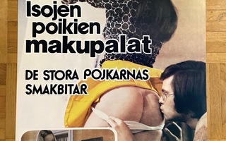 Vanha elokuvajuliste: Isojen poikien makupalat