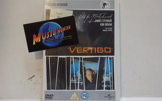 ALFRED HITCHCOCK - VERTIGO UUSI DVD.