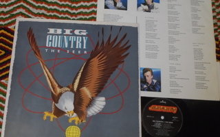 BIG COUNTRY - The Seer - LP 1986 pop rock EX-