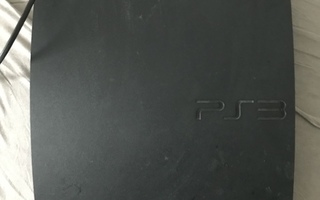 Playstation 3 -konsoli, 1 ohjain ja johdot