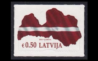 Latvia 1042 ** Valtio 100v (2018)