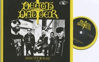 DEATH WITH A DAGGER: Nocturnal – 7” single 2010 + kuvakansi