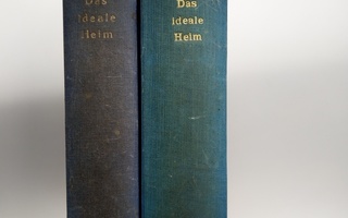 Das Ideale Heim -lehden vuosikerrat 1951 ja 1952 sidottuina