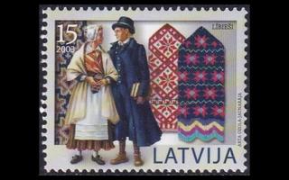 Latvia 598 ** Käsitöitä (2003)