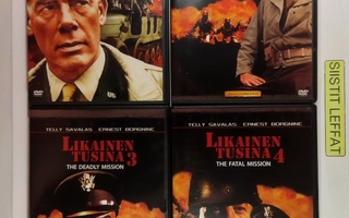 (SL) 4 DVD) Likainen tusina 1-4 - Kaikki 4 elokuvaa