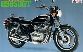 Suzuki GS650GT 1981 – eng.kielinen esite (MINT)