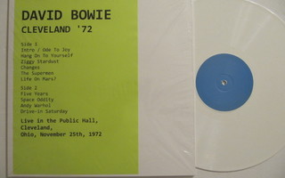 David Bowie Cleveland `72 Värivinyyli LP