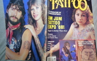 Tatuointilehti Tattoo Magazine # 11. Spring 1988. Easyriders