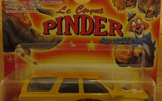 Toyota 4Runner Wagon Yellow "Pinder" 1994 Majorette 276 1:58