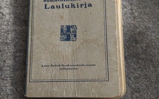Lotta svärd laulukirja 1932 vuodelta.