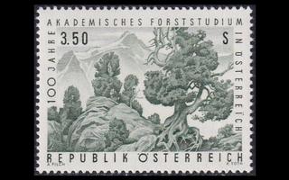 Itävalta 1251 ** Akateeminen metsätutkimus 100v (1967)
