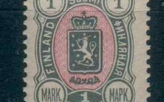 1889   1 mk käyttämätön postituore   Lape - 32 A
