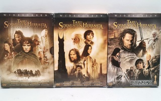 DVD - Taru Sormusten Herrasta trilogia (suomijulkaisut)