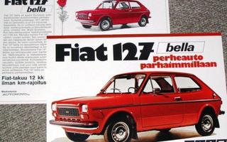 1977 Fiat 127 Bella esite - suom - KUIN UUSI