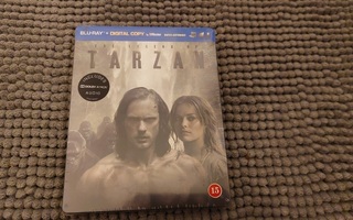 The legend of Tarzan Blu Ray Steelbook Suomitekstit Muoveiss