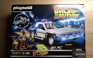 Back to the Future DeLorean Car - Playmobil 70317 .