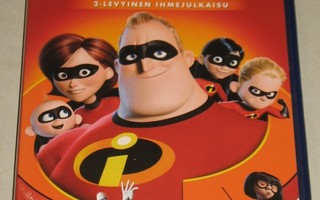 DVD Disney-Pixar: Ihmeperhe (2-levyinen ihmejulkaisu)