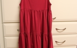 164 cm  H&M tummanpunainen mekko
