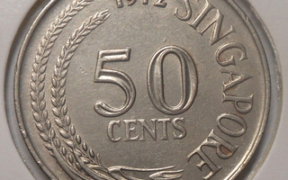 Singapore. 50 cents 1972.