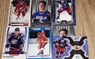 Sergei Fedorov (Detroit Red Wings) kortteja