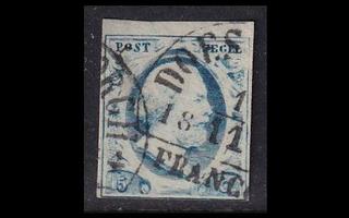 Alankomaat 1 o Willem III 5 C DOESBORGH (1852)