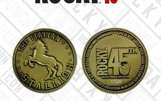 ROCKY 45 COIN LIMITED EDITION	(74 997)	4cm kolikot numeroitu