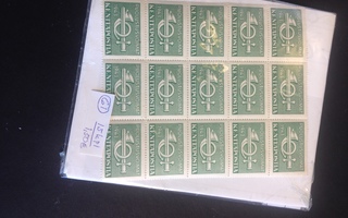 KRNTTÄ    postimerkki   -v.  1943 15 kpl.  Katso kuvaus.