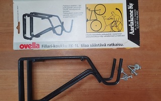Ovella fillari-koukku FK-L1 / seinäkoukku polkupyörälle uusi