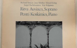 RITVA AUVINEN&PENTTI KOSKIMIES-A LIEDER RECITAL-LP, v.1982