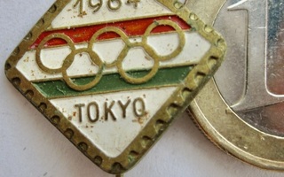 VANHA Merkki Olympia 1964 Tokyo Unkari NOC