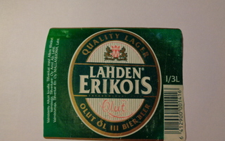 Etiketti - Lahden Erikois Olut III
