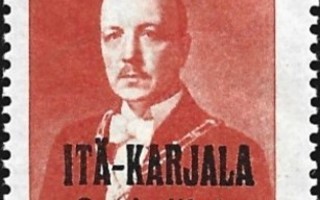 1941 Itä-Karjala Ryti 2 mk Normaali R  ** LaPe I-K 24 I