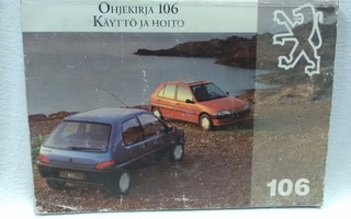 Peugeot 106 ohjekirja käyttö ja hoito