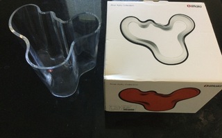 ALVAR AALTO MALJAKKO.  IITTALA -  KIRKAS.  160mm.  NOUTO!