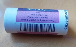 LUXEMBURG 2012 Itsenäisyys 175 vuotta 2 € juhlaraharulla