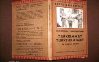 Broberg - Puustinen: Tärkeimmät turkiseläimet (1.p.1931)