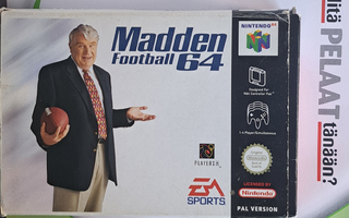 Madden Football 64 (CIB) N64 (Käytetty)