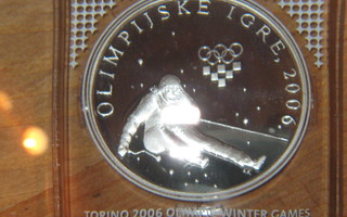 TORINO Olympialaiset 2006 Juhlaraha Kroatia 150 kuna