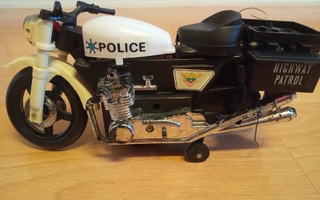 Police moottoripyörä (rikkinäinen lelu)