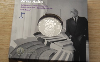 Suomi 2016 10 e. Alvar Aalto HOPEA PROOF